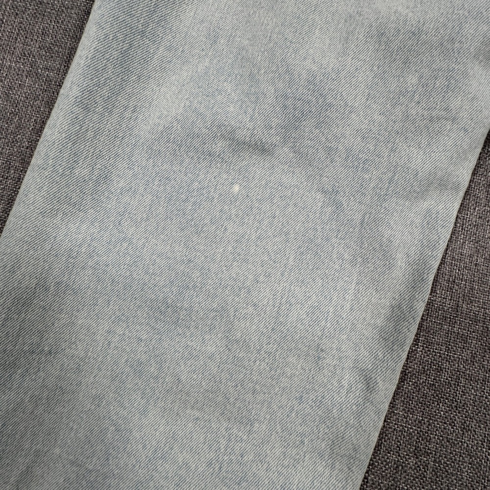 American Eagle Highest Rise Baggy Straight Jeans Womens 12 Blue 90s PLEASE READ - Picture 5 of 14